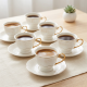 Coffee Cup and Saucer Set - 12 Pcs